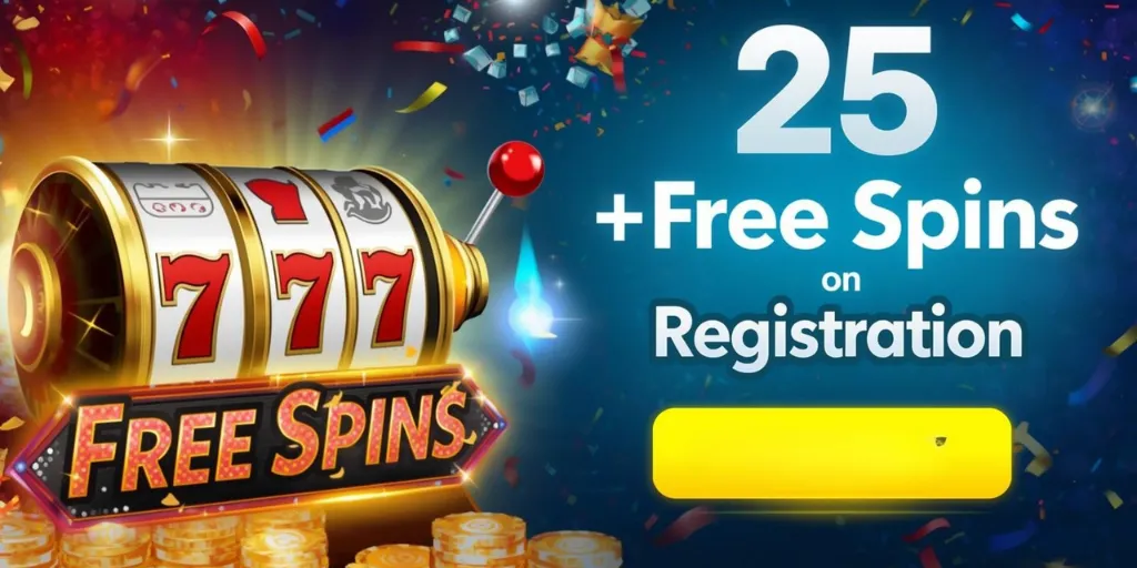 25 Free Spins on Registration